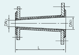 異徑管安裝尺寸圖