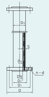 直管安裝尺寸圖
