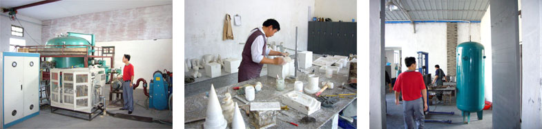 噴嘴制作加工、燒結(jié)場景