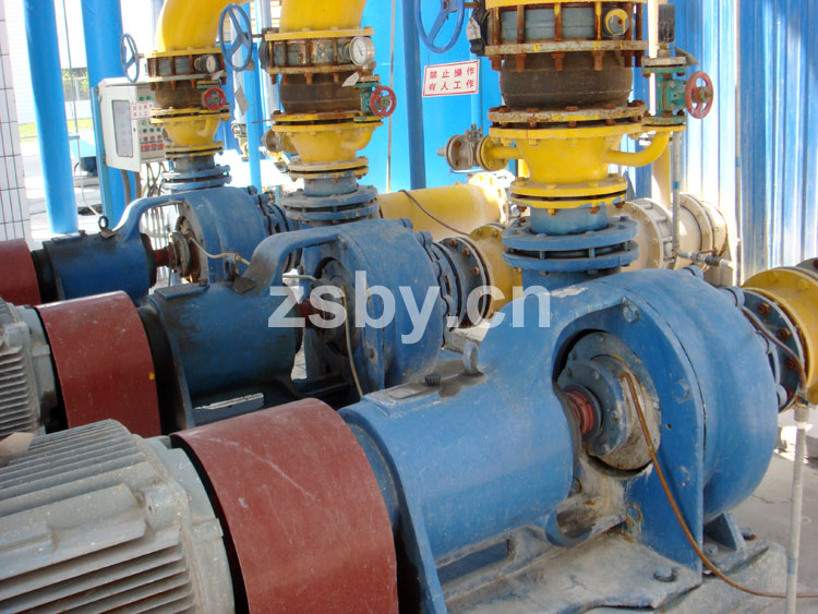 魏橋紡織股份有限公司濱州熱電廠使用宙斯泵業(yè)襯塑泵