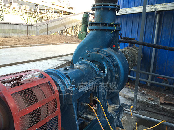 350UHB-Z襯塑脫硫泵在鋼鐵廠的應用