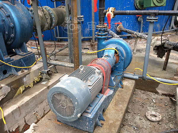 350UHB-Z襯塑脫硫泵在鋼鐵廠的應用