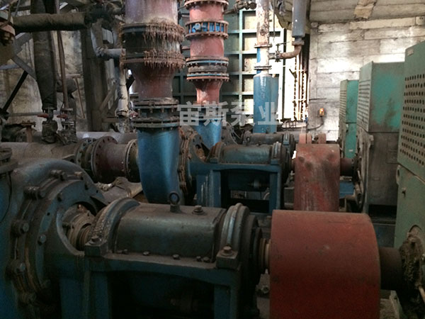 宙斯泵在河北安豐鋼鐵脫硫工況中使用