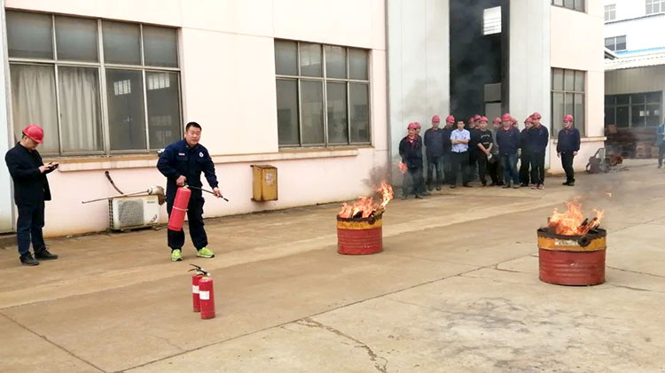 宙斯泵業(yè)開(kāi)展消防演練